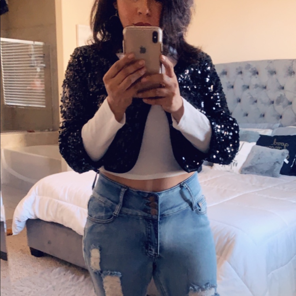 Sequin Jacket